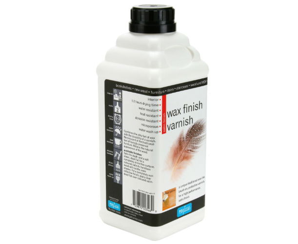 Polyvine Wax Finish Varnish Clear 1 lt