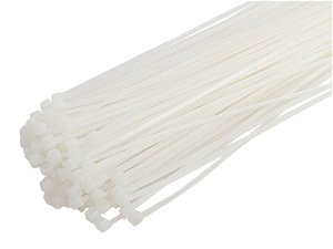 Miniature Cable Ties 200mm Natural 100 pack