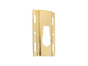 Keyhole Hanger Frame Plates Bridge Brass pack 10