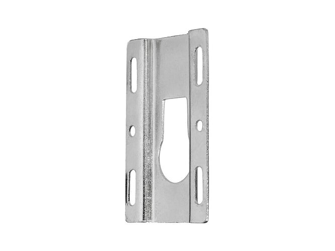Keyhole Hanger Frame Plates Bridge Nickel pack 10