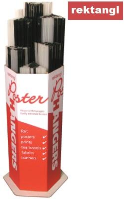 rektangl Poster Hangers Bin Full - 180 pairs