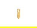 Turn Button Frame Fastener 19mm Brass 200 pack