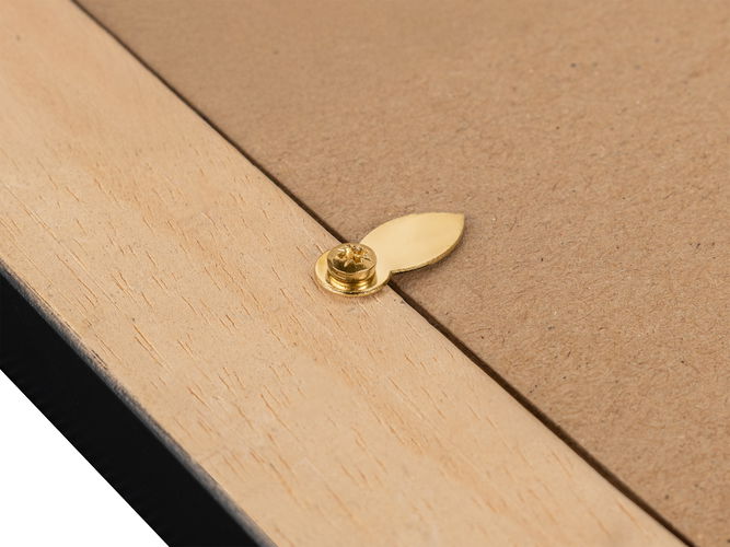Turn Button Frame Fastener 19mm Brass 200 pack