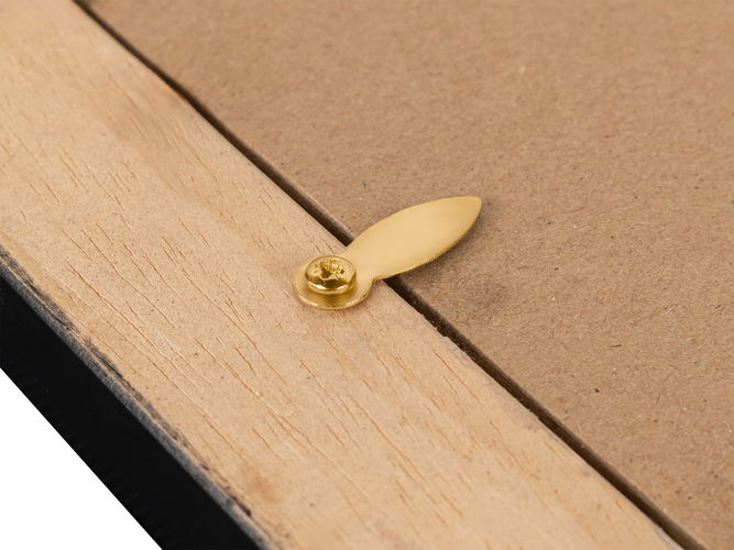 Turn Button Frame Fastener 24mm Brass 200 pack