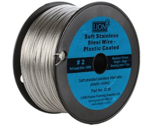 Soft Stainless Picture Wire No.2 1mm 8kg 457m
