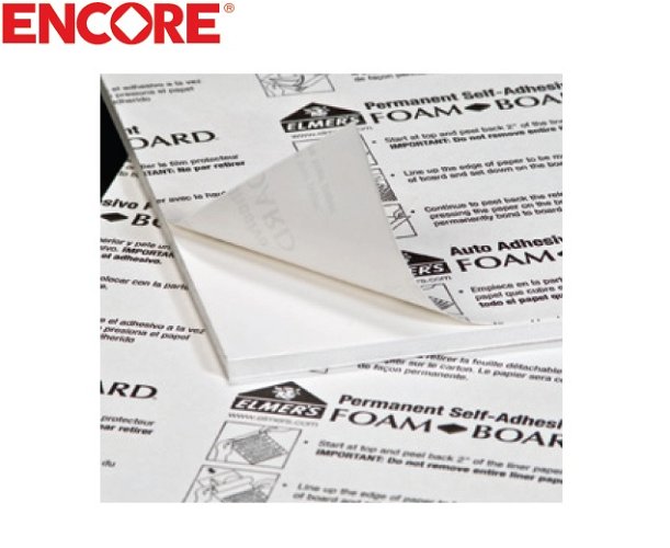 Encore White Cold Sticky 5mm 1016 x 812mm  1 sheet