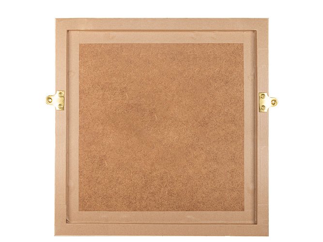 3 Hole Mirror Plates 32mm Solid Brass pack 100