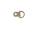 Solid D Ring Brass Plated 100 pack