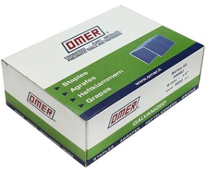 Omer 50 Series Staples 6mm 5,000 box