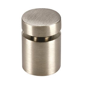 Brushed Chrome Stand Offs 13mm x 13mm 4 pieces