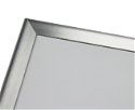 Silver Edging Trim for Foam Board 10mm 1 x 3m