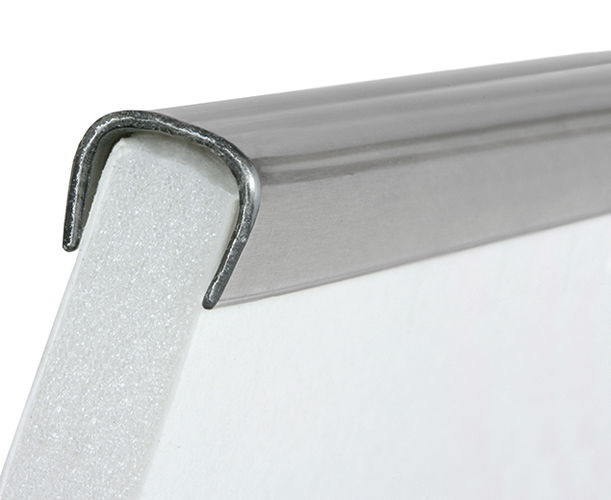 Silver Edging Trim for Foam Board 10mm 10 x 1.5m