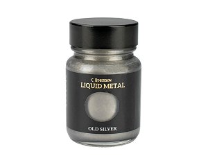 Liquid Metal Metallic Paint Old Silver 30ml