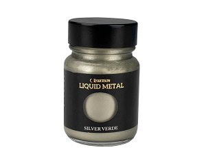 Liquid Metal Metallic Paint Silver Verde 30ml