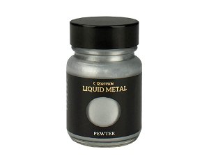Liquid Metal Metallic Paint Pewter 30ml