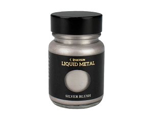 Liquid Metal Metallic Paint Silver Blush 30ml