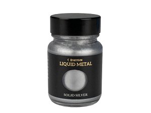 Liquid Metal Metallic Paint Solid Silver 30ml