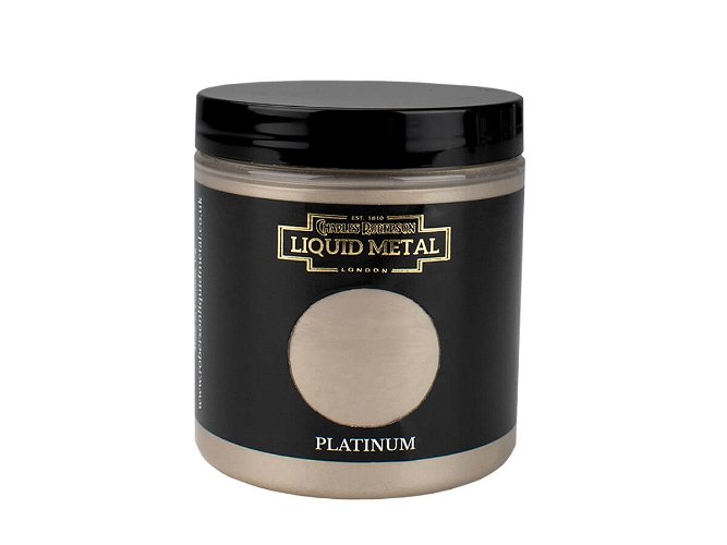 Liquid Metal Metallic Paint Platinum 250ml