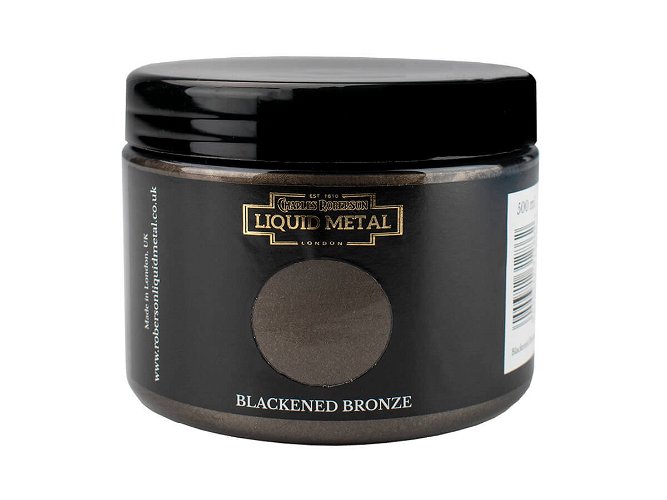 Liquid Metal Metallic Paint Blackened Bronze 500ml