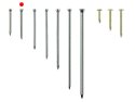 Framing Pins steel 15mm x 1mm pack of 5000