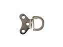 One Piece 3 Hole Plate Ring Nickel Plated 100 pack