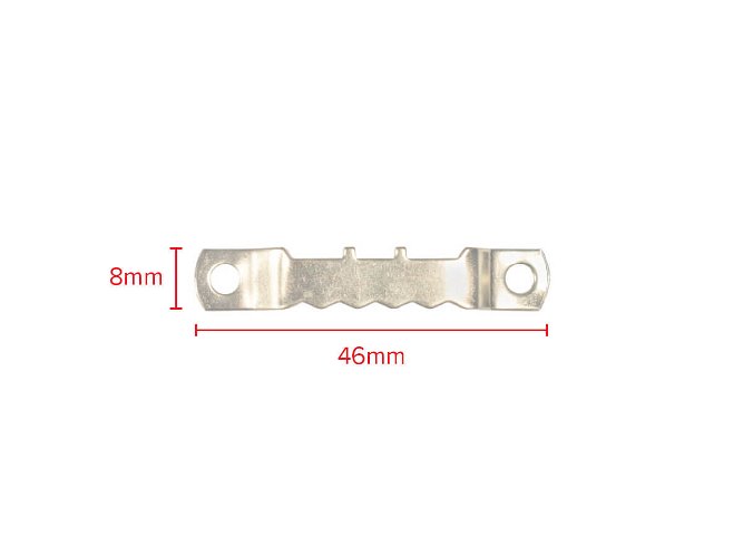 Sawtooth Picture Hanger 45mm Brass Plated 1000 pack