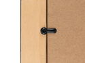 Turn Button Frame Fastener 20mm Black 200 pack