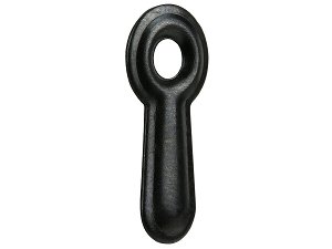 Turnbuttons 20mm Embossed Black Pack 200  