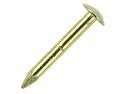 Escutcheon Pins 10mm x 1.25mm dia Brass Plated pack of 4300