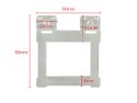 CWH3 Micro Sawtooth Picture Hangers for Aluminium Frames pack 50