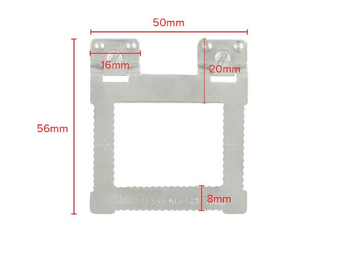 CWH3 Micro Sawtooth Picture Hangers for Aluminium Frames pack 200