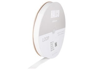 Loop Strip White Self Adhesive 25mm x 25m