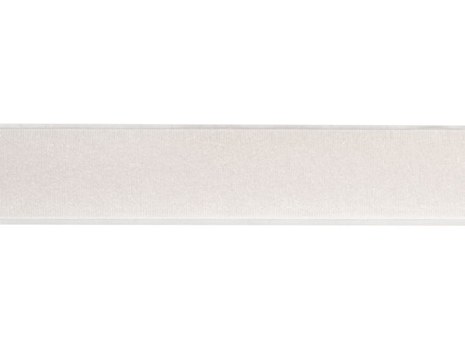 Loop Strip White Self Adhesive 25mm x 25m