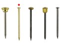Picture Pins Hardened 25mm Brass Plated pack 500