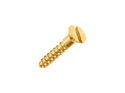 Wood Screws No.2 x 1/2" / 2.2mm x 13mm CSK Slotted Brass pack 200