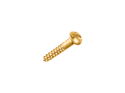 Wood Screws No.2 x 1/2" / 2.2mm x 13mm Round Slotted Brass pack 200