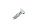 Wood Screws 3mm x 13mm Countersunk Slotted Zinc pack 200