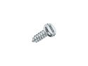 Wood Screws 3mm x 9.5mm Pan Slotted Zinc pack 200