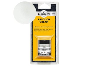 Liberon Retouch Cream Wax White 30ml