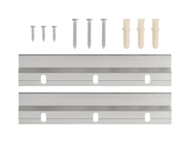 Aluminium French Cleat Strips 150mm 100 Pairs