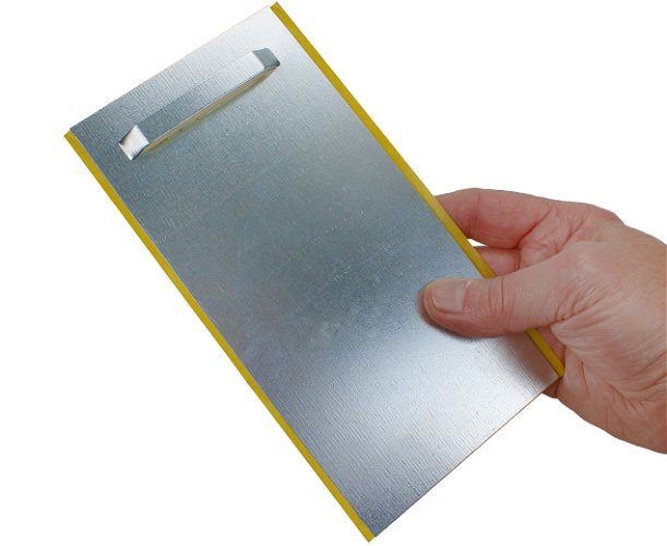 Panel Hanging Plates 200mm x 100mm Self Adhesive Kit with hooks