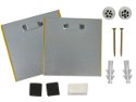 Panel Hanging Plates 100mm x 100mm Kit with Wabil Hanger