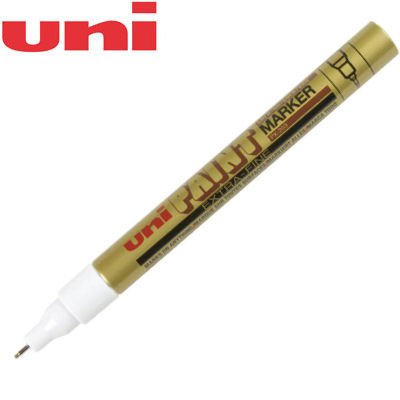 Uniball Extra Fine Point Pen Gold   