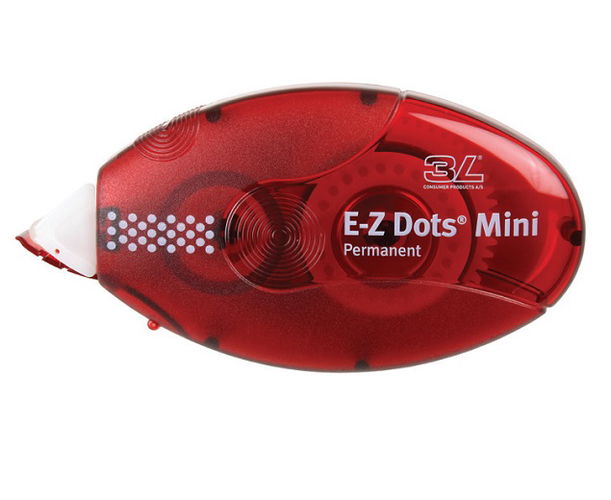 EZ Dots Permanent Adhesive Red by 3L