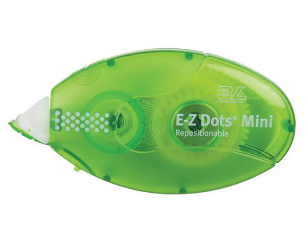 EZ Dots Re Positionable Adhesive Green by 3L