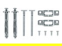 T Screw M5 Kit to Hang 1 Frame on 24mm Drywall