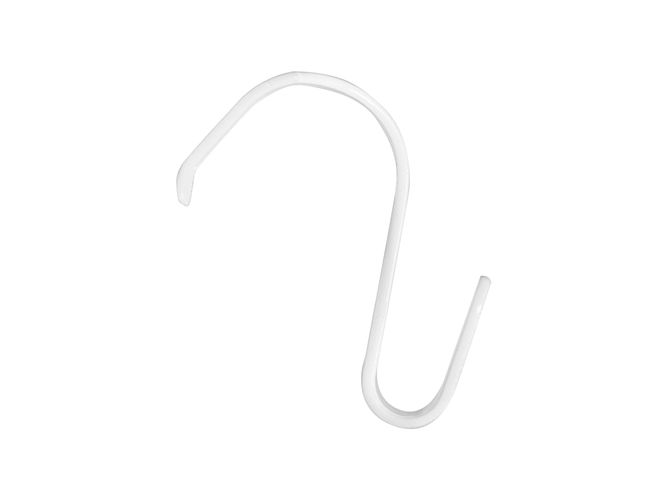 Picture Rail Hook 44mm x 40mm White 10 pack