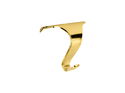 Picture Rail Hook 38mm x 34mm Brass 10 pack