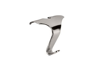 Picture Rail Hook 38mm x 34mm Silver 10 pack