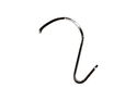 Picture Rail Hook 38mm x 34mm Silver 10 pack